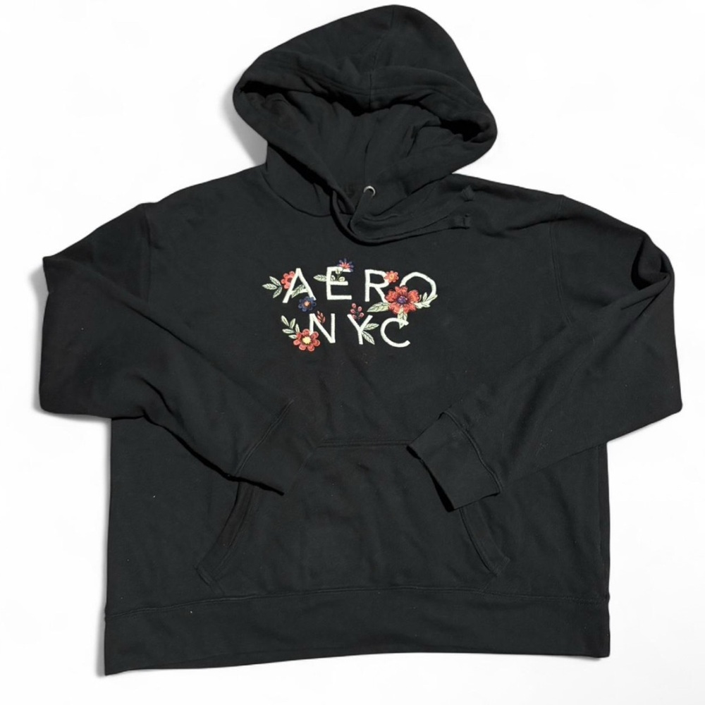 women’s black aeropostale hoodie